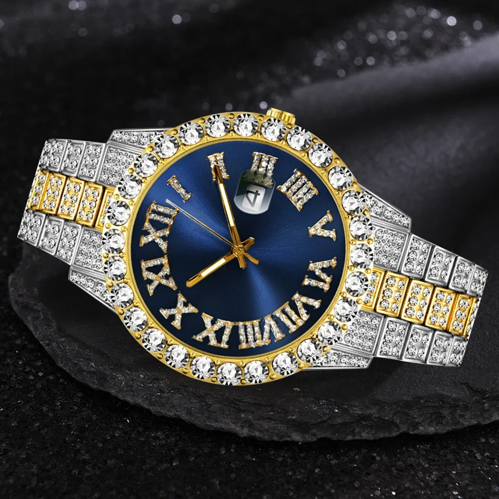 Luxury Watch Iceberg - Vereiste Uhr Männer Luxusmarke Full Diamond