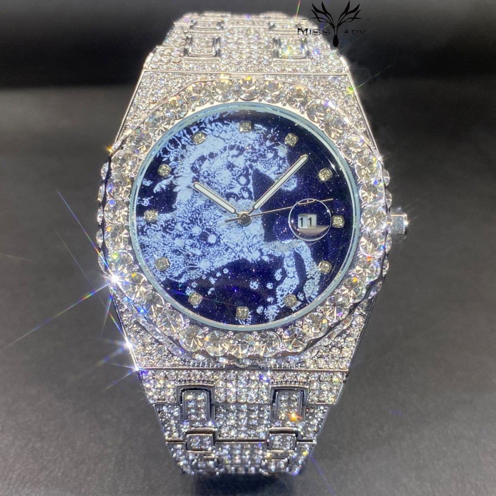 Luxury Watch Iceberg - 2026 Hip-Hop Herren Quarzuhren MISSFOX Automatische