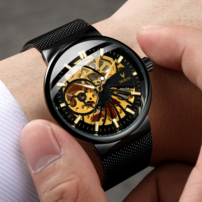Luxury Watch Top 10 - SKROX Vintage Elegante Mann Uhren Top-marke