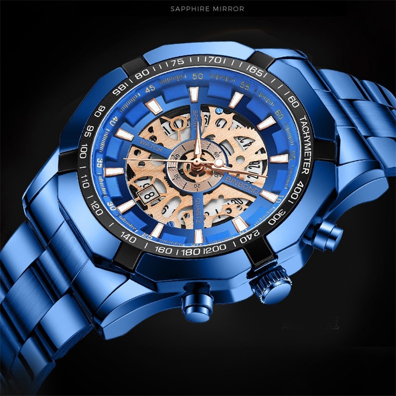 Binbond Herrenuhren Top-Marke  – Luxury Watch Magazine Bewertung und Preis
