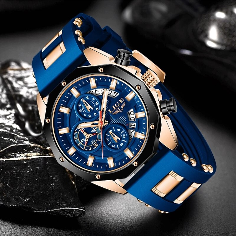 Lige mode herren uhren top mar – Luxury Watch Magazine Bewertung und Preis
