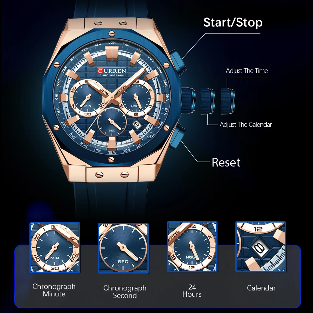 Curren Luxusmarke hochwertige  – Luxury Watch Maker Bewertung und Preis
