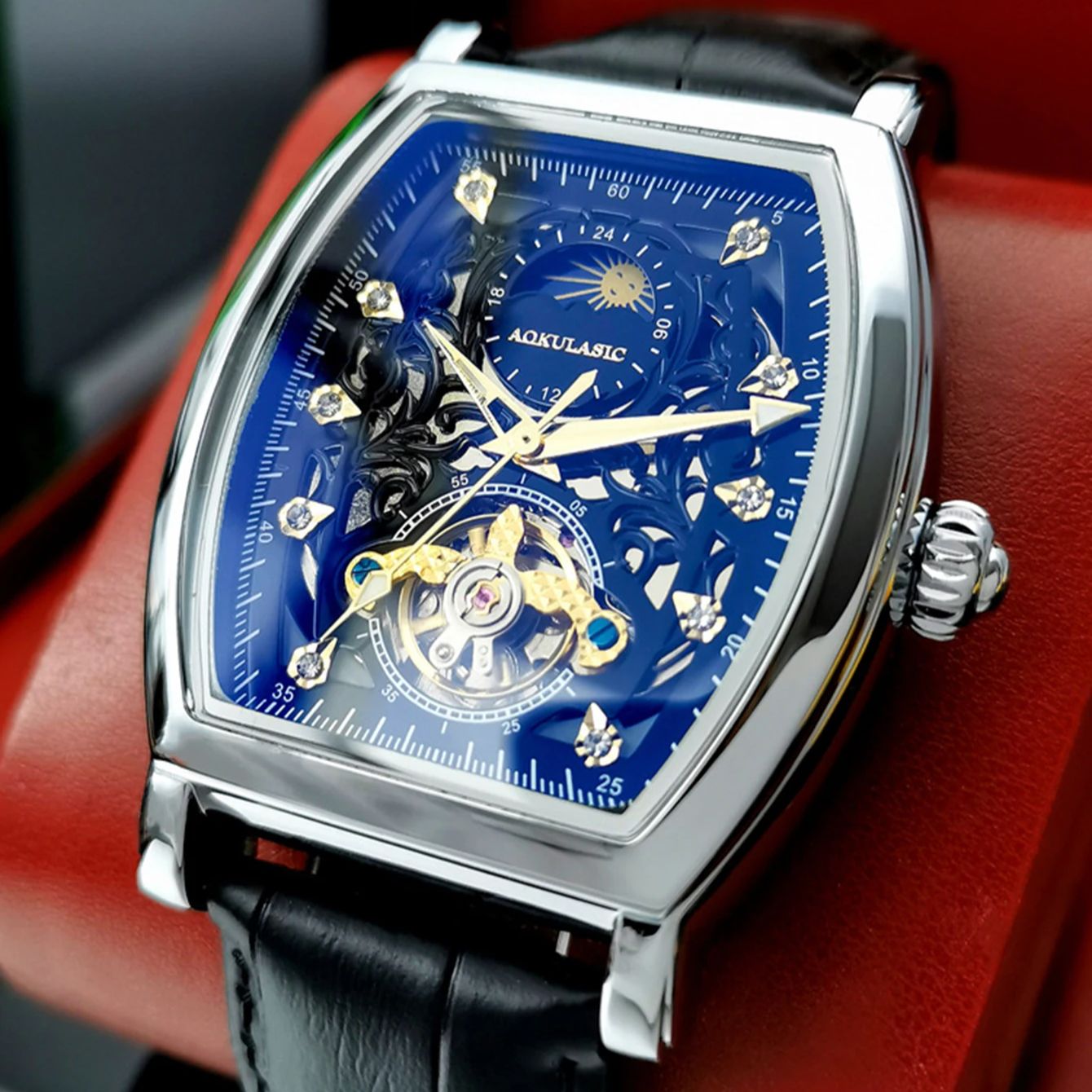 AOKULASIC Tourbillon Iced Out  – Luxury Watch Iceberg Bewertung und Preis