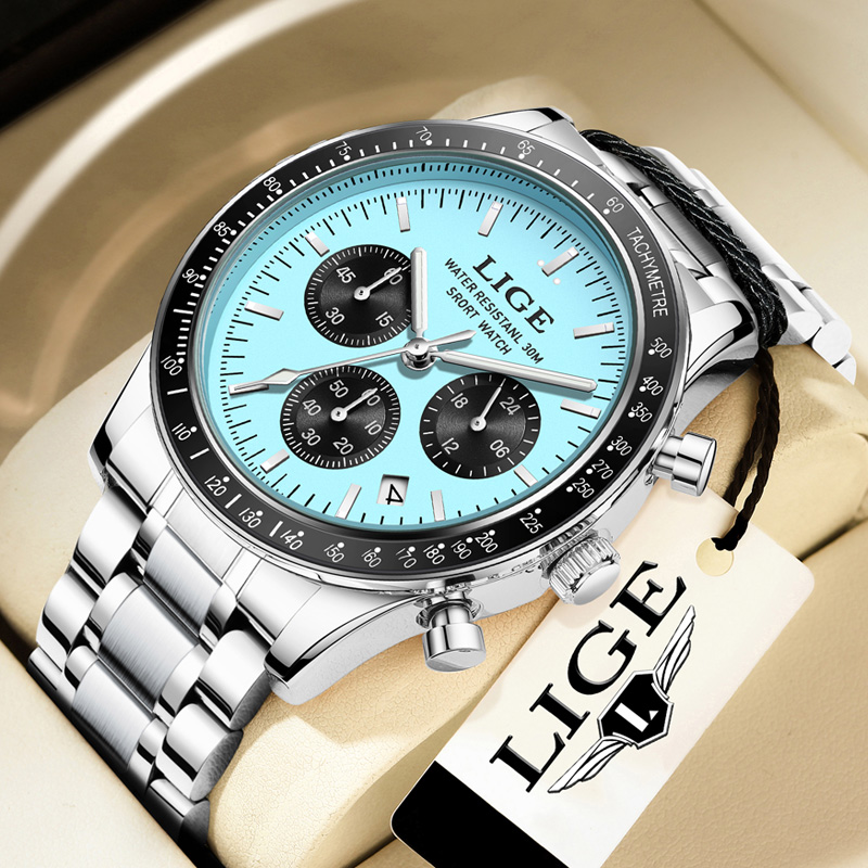 LIGE Top-Marke Luxus Neue Herr – Luxury Watch Maker Bewertung und Preis