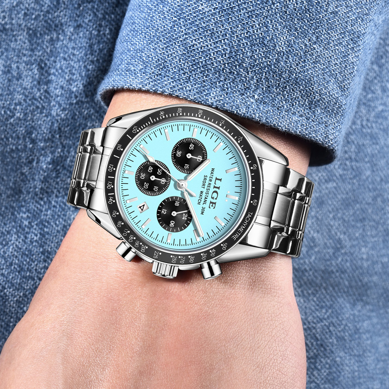 LIGE Top-Marke Luxus Neue Herr – Luxury Watch Maker Bewertung und Preis