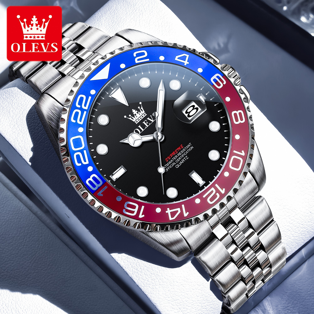 OLEVS Herrenuhren Top-Marke Lu – Luxury Watch Magazine Bewertung und Preis