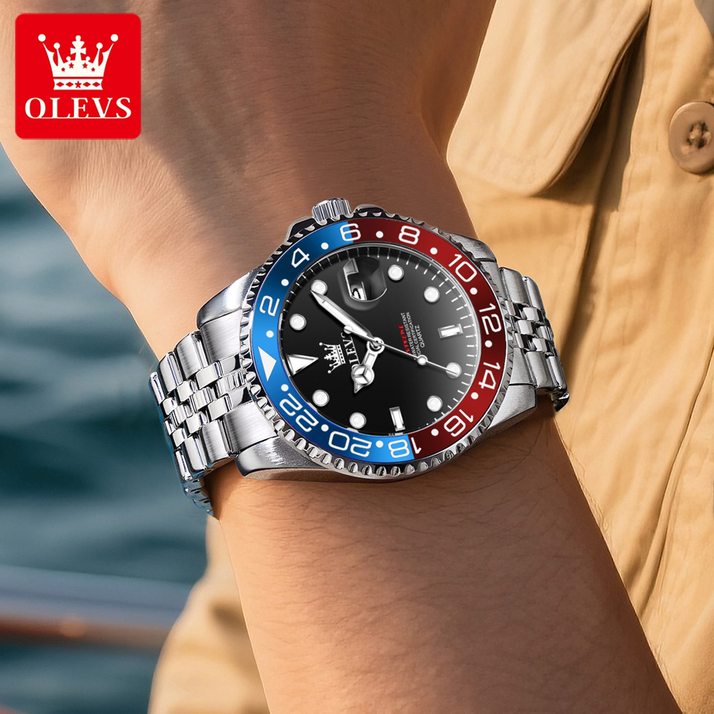 OLEVS Herrenuhren Top-Marke Lu – Luxury Watch Magazine Bewertung und Preis