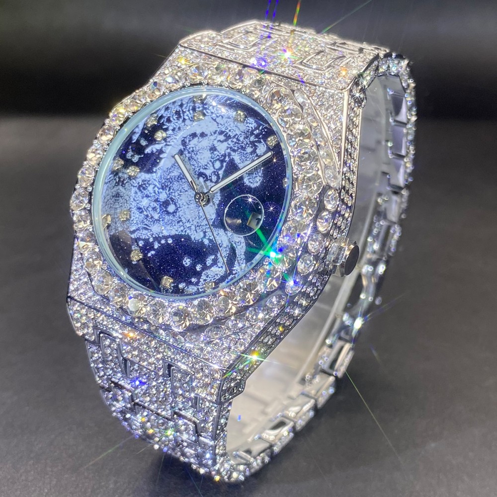 2026 Hip-Hop Herren Quarzuhren – Luxury Watch Iceberg Bewertung und Preis