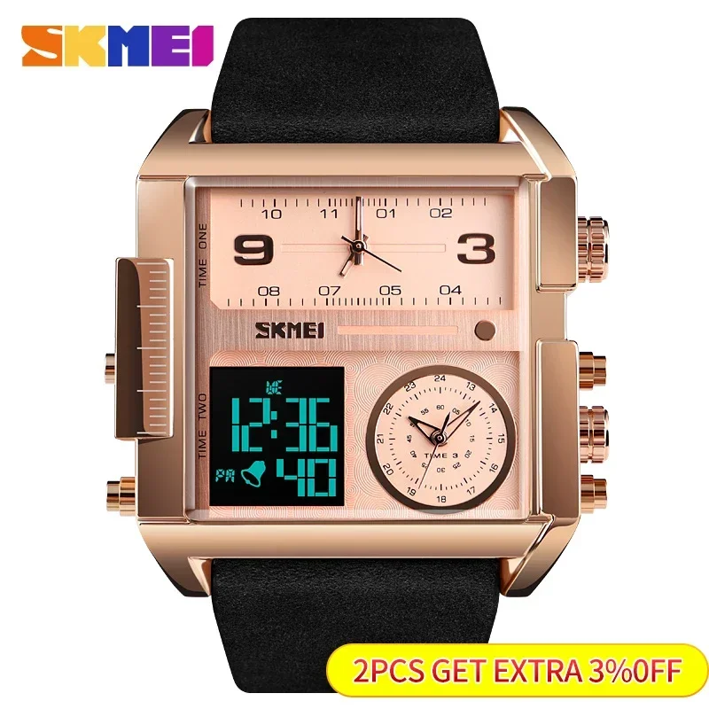 SKMEI Herrenuhr mit Quarzwerk, – Luxury Watch Magazine Bewertung und Preis