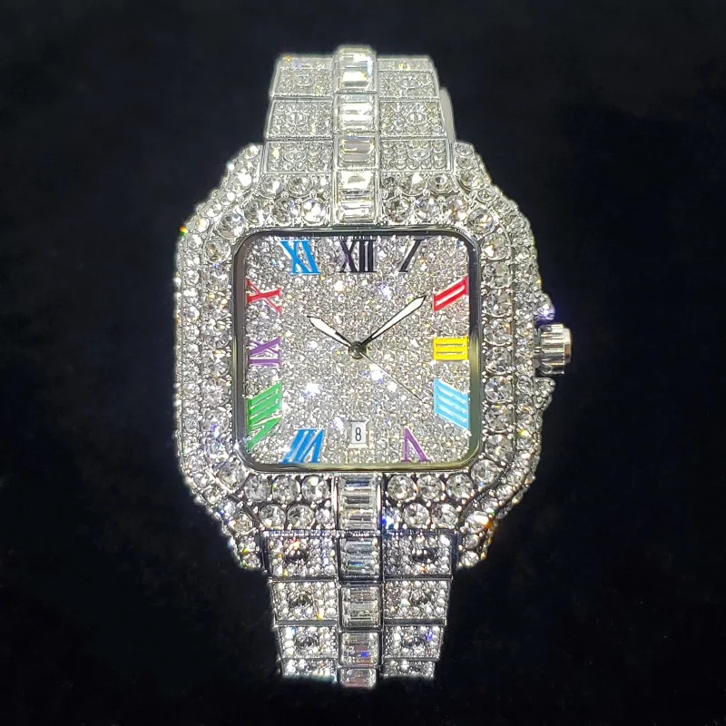 Neue Luxus-Quarzuhr mit Iced-O – Luxury Watch Iceberg Bewertung und Preis